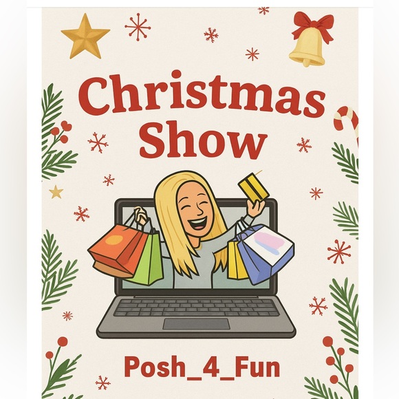 CHRISTMAS SHOW LIVE LISTING NOTIFICATION FLYER - Picture 1 of 7